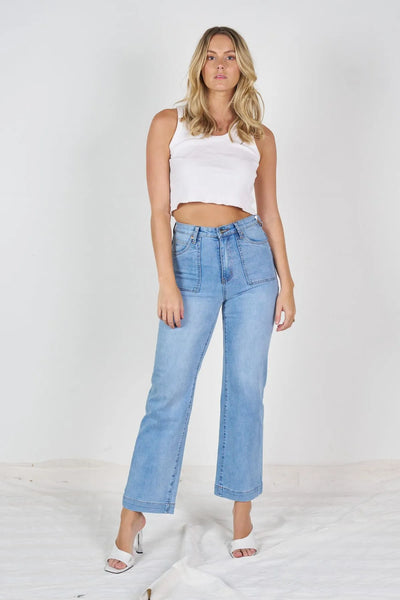 Wakee Light Blue Denim Jeans - 3080