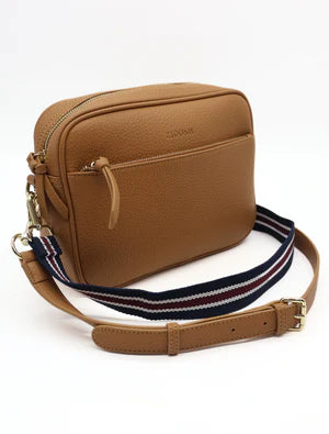 Zjoosh Leah Cross Body Bag  - Tan
