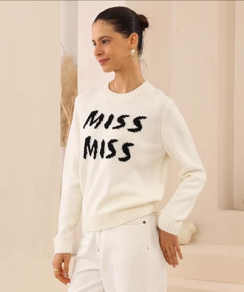 Miss Miss Jumper - Cream