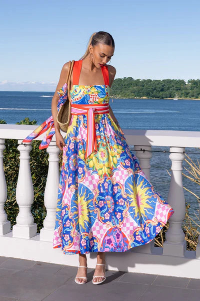 Summer Sicily Maxi Dress