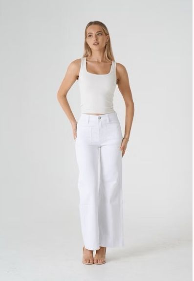 Wakee Jeans - White 7158