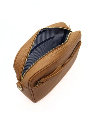 Zjoosh Leah Cross Body Bag  - Tan