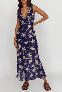 Parisian Shell Dress - Navy
