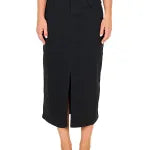Wakee Denim Skirt - Black