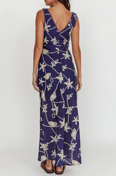 Parisian Shell Dress - Navy