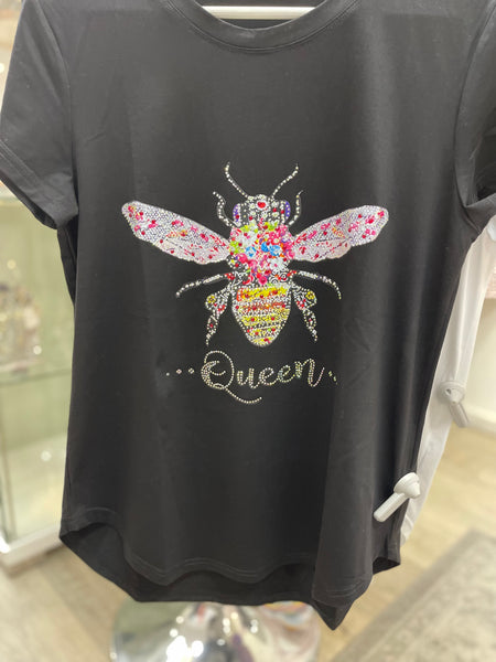 Queen Bee Tee - Black