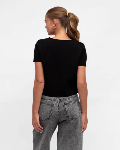 Crop Knit Top