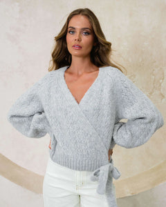 Wrap Cardigan Knit