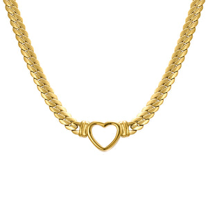 Open Heart Necklace