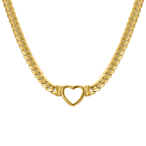 Open Heart Necklace