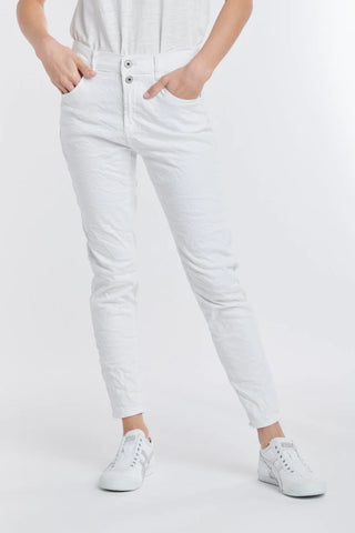 Italian Star Emma Jeans - White