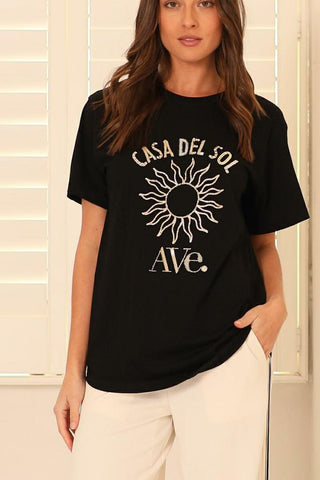 Casa Del Sol T-shirt - Black