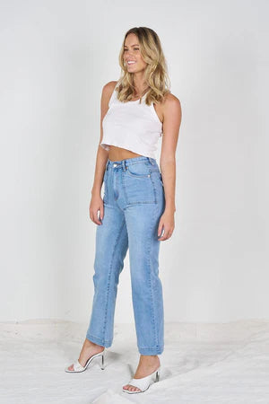 Wakee Light Blue Denim Jeans - 3080