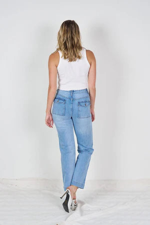 Wakee Light Blue Denim Jeans - 3080